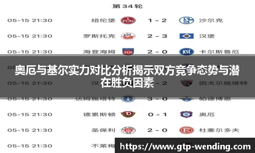奥厄与基尔实力对比分析揭示双方竞争态势与潜在胜负因素